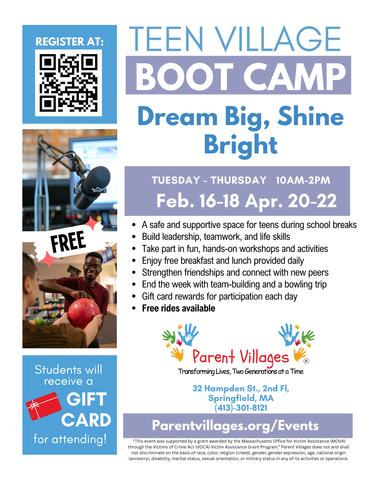 PV Cares Sessions are held every Last Wednesday of the month from 5:30pm-7:30pm.